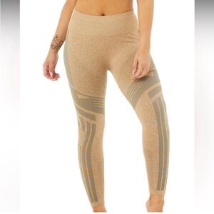 Alo yoga leggings 7/8 High-Waist Seamless Tempo XS Athletic Workout Gym